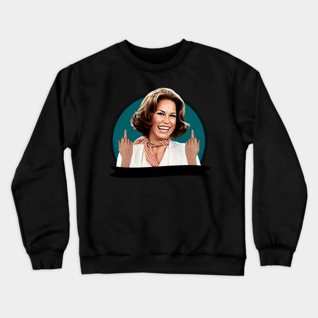 Mary Tyler Moore Crewneck Sweatshirt by Indecent Designs